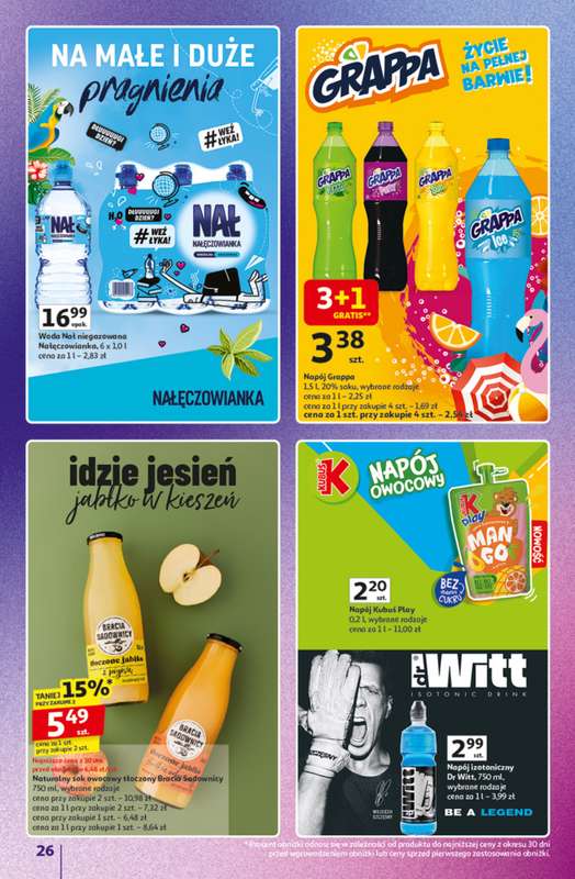 Auchan - gazetka promocyjna Znane Marki duży wybór Hipermarket od czwartku 04.12 do niedzieli 14.12 - strona 26