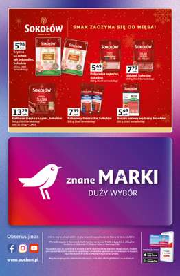 Auchan - gazetka promocyjna Znane Marki duży wybór Hipermarket od czwartku 04.12 do niedzieli 14.12 - strona 44