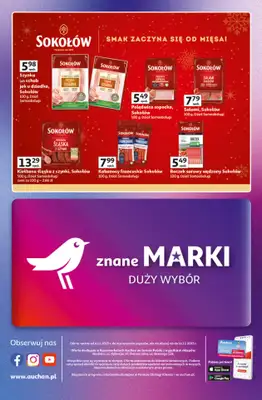 Auchan - gazetka promocyjna Znane Marki duży wybór Hipermarket od czwartku 04.12 do niedzieli 14.12 - strona 44