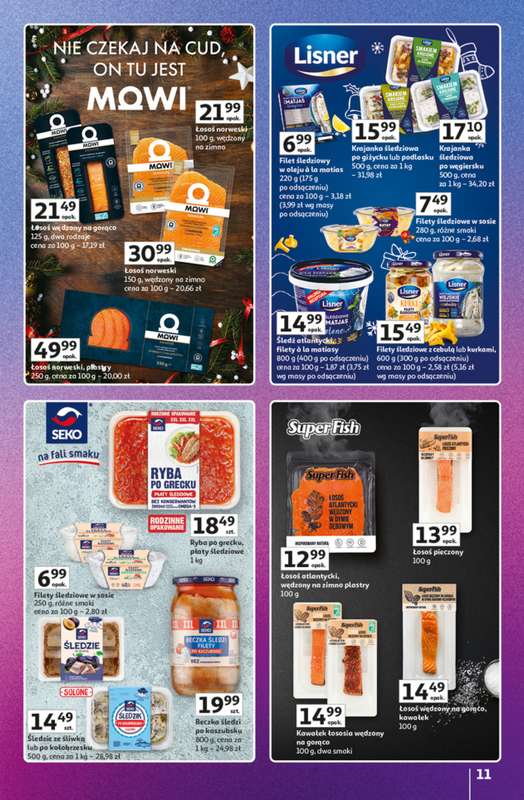 Auchan - gazetka promocyjna Znane Marki duży wybór Hipermarket od czwartku 04.12 do niedzieli 14.12 - strona 11