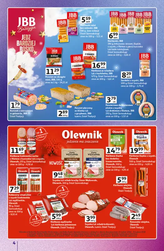 Auchan - gazetka promocyjna Znane Marki duży wybór Hipermarket od czwartku 04.12 do niedzieli 14.12 - strona 4