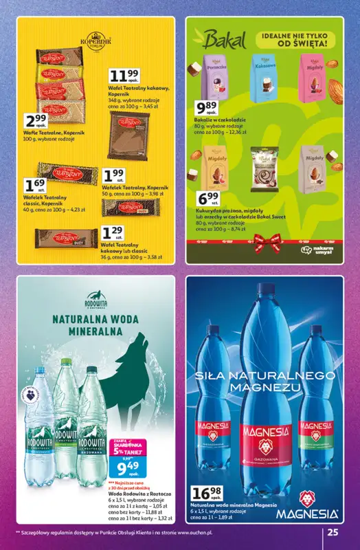 Auchan - gazetka promocyjna Znane Marki duży wybór Hipermarket od czwartku 04.12 do niedzieli 14.12 - strona 25