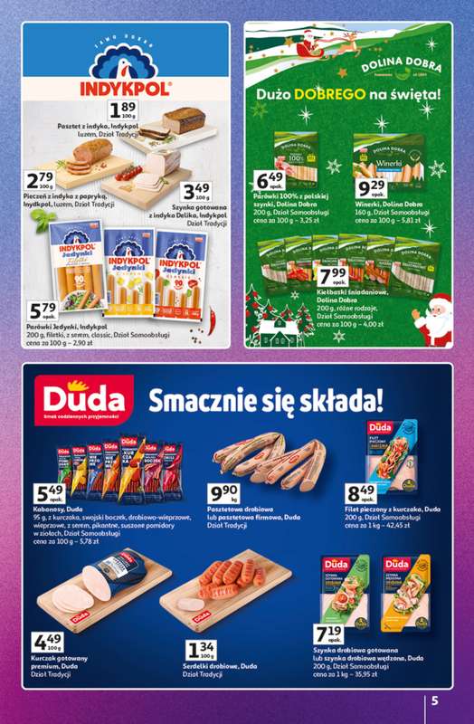 Auchan - gazetka promocyjna Znane Marki duży wybór Hipermarket od czwartku 04.12 do niedzieli 14.12 - strona 5