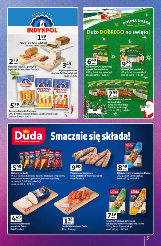 Auchan - gazetka promocyjna Znane Marki duży wybór Hipermarket od czwartku 04.12 do niedzieli 14.12 - strona 5