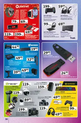 Auchan - gazetka promocyjna Znane Marki duży wybór Hipermarket od czwartku 04.12 do niedzieli 14.12 - strona 38