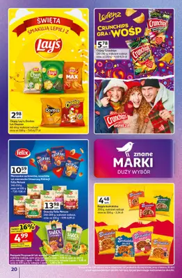 Auchan - gazetka promocyjna Znane Marki duży wybór Hipermarket od czwartku 04.12 do niedzieli 14.12 - strona 20