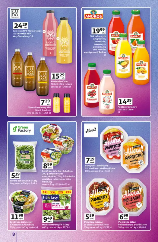 Auchan - gazetka promocyjna Znane Marki duży wybór Hipermarket od czwartku 04.12 do niedzieli 14.12 - strona 8