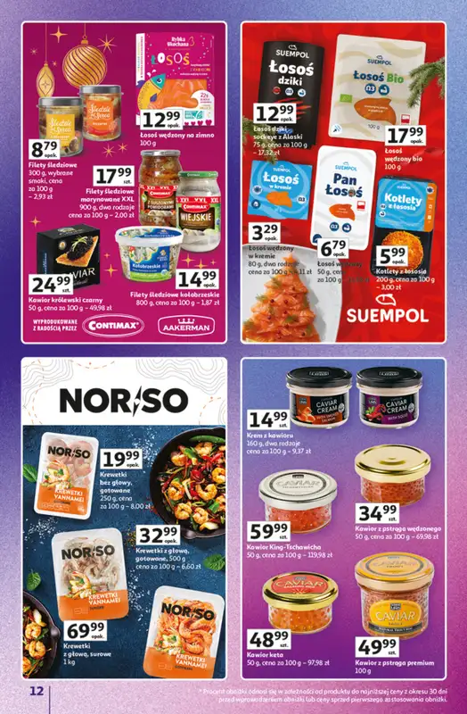 Auchan - gazetka promocyjna Znane Marki duży wybór Hipermarket od czwartku 04.12 do niedzieli 14.12 - strona 12