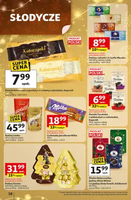 Auchan - gazetka promocyjna Święta jak babcię kocham Hipermarket Auchan od czwartku 04.12 do środy 10.12 - strona 18