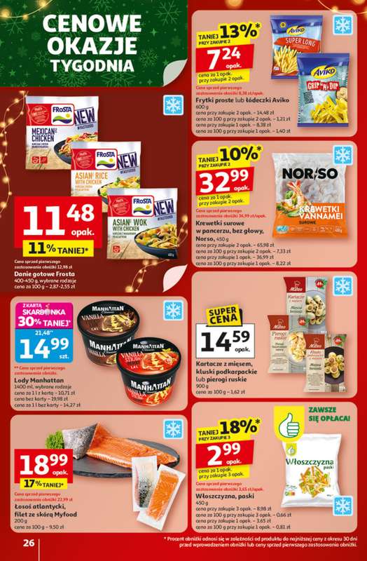 Auchan - gazetka promocyjna Święta jak babcię kocham Hipermarket Auchan od czwartku 04.12 do środy 10.12 - strona 26