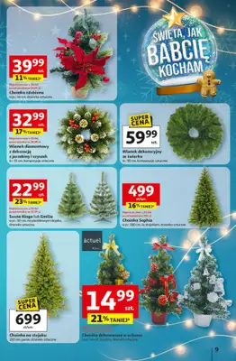 Auchan - gazetka promocyjna Święta jak babcię kocham Hipermarket Auchan od czwartku 04.12 do środy 10.12 - strona 9
