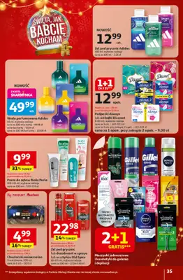 Auchan - gazetka promocyjna Święta jak babcię kocham Hipermarket Auchan od czwartku 04.12 do środy 10.12 - strona 35