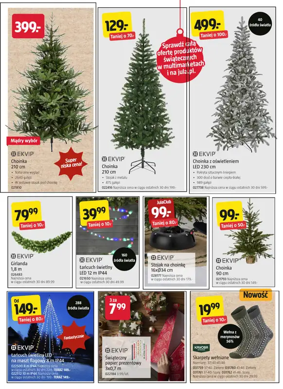 Jula - gazetka promocyjna Gazetka od wtorku 02.12 do niedzieli 14.12 - strona 2