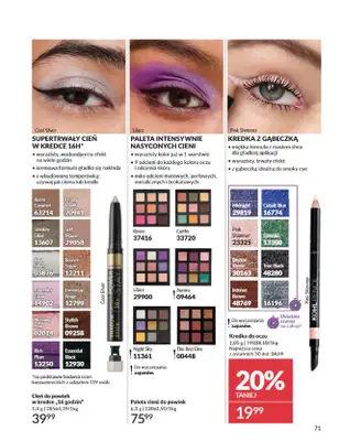 AVON - gazetka promocyjna Katalog Grudzień 2025 od wtorku 02.12 do wtorku 30.12 - strona 71