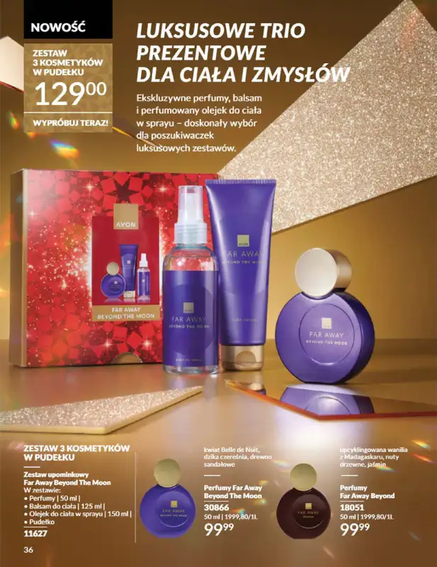 AVON - gazetka promocyjna Katalog Grudzień 2025 od wtorku 02.12 do wtorku 30.12 - strona 36