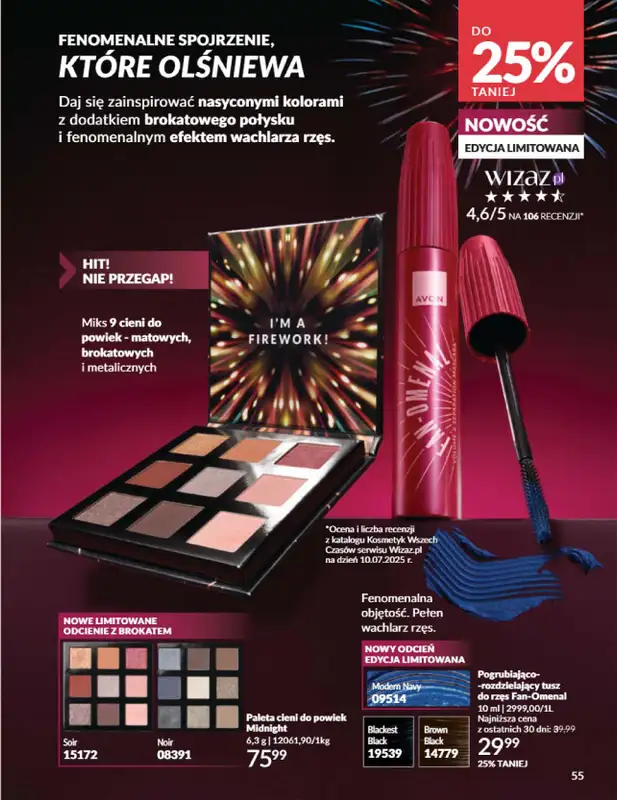 AVON - gazetka promocyjna Katalog Grudzień 2025 od wtorku 02.12 do wtorku 30.12 - strona 55