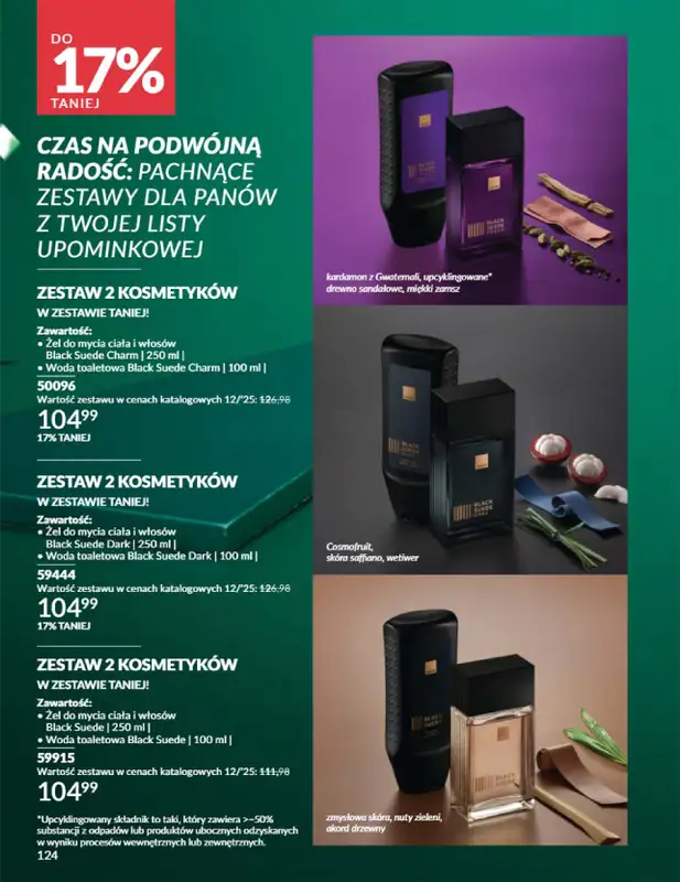 AVON - gazetka promocyjna Katalog Grudzień 2025 od wtorku 02.12 do wtorku 30.12 - strona 124