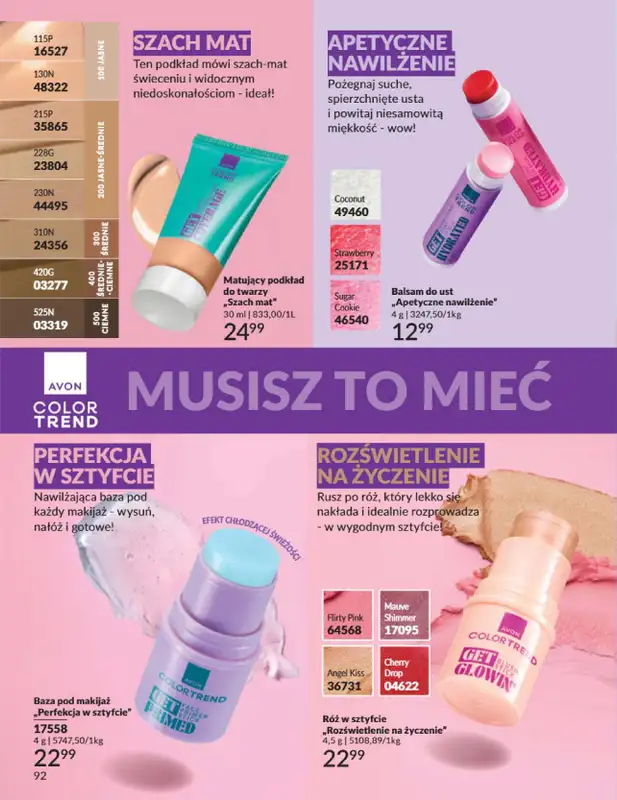 AVON - gazetka promocyjna Katalog Grudzień 2025 od wtorku 02.12 do wtorku 30.12 - strona 92
