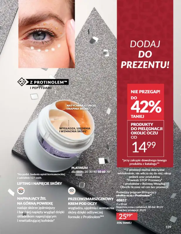 AVON - gazetka promocyjna Katalog Grudzień 2025 od wtorku 02.12 do wtorku 30.12 - strona 139