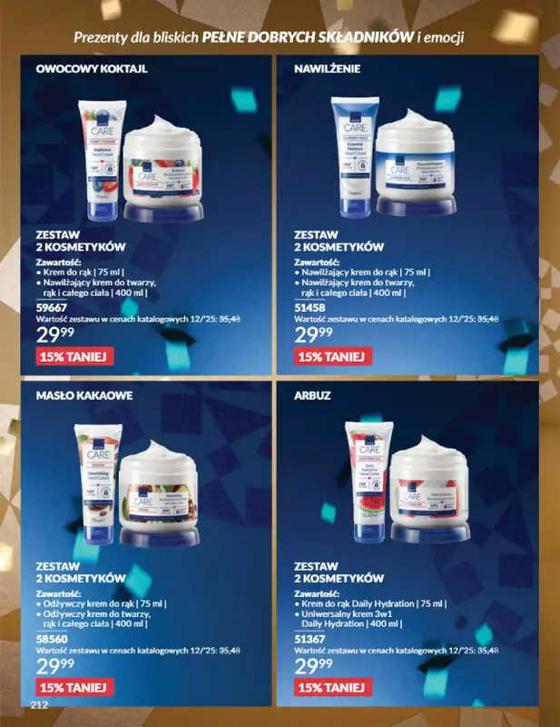 AVON - gazetka promocyjna Katalog Grudzień 2025 od wtorku 02.12 do wtorku 30.12 - strona 212