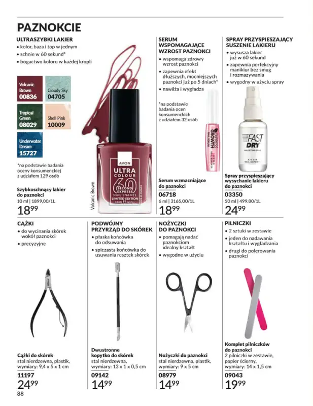AVON - gazetka promocyjna Katalog Grudzień 2025 od wtorku 02.12 do wtorku 30.12 - strona 88