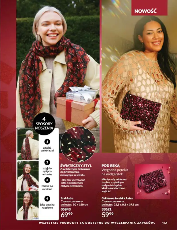 AVON - gazetka promocyjna Katalog Grudzień 2025 od wtorku 02.12 do wtorku 30.12 - strona 161