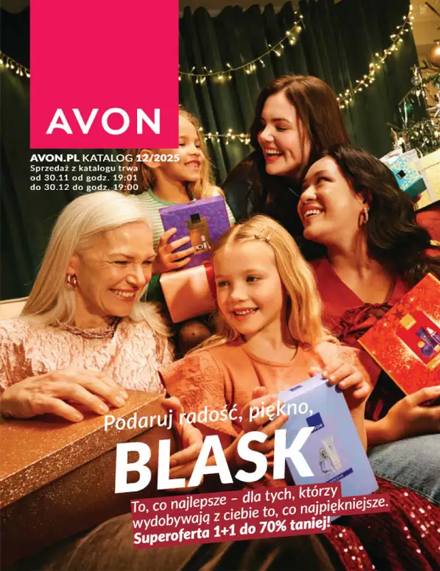AVON - gazetka promocyjna Katalog Grudzień 2025 od wtorku 02.12 do wtorku 30.12