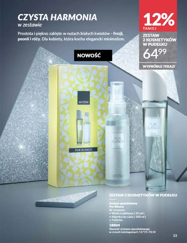 AVON - gazetka promocyjna Katalog Grudzień 2025 od wtorku 02.12 do wtorku 30.12 - strona 33
