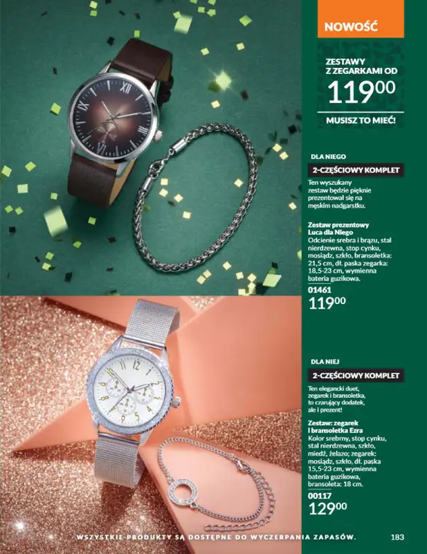AVON - gazetka promocyjna Katalog Grudzień 2025 od wtorku 02.12 do wtorku 30.12 - strona 183