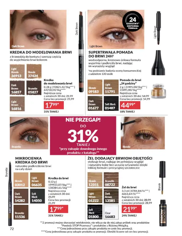 AVON - gazetka promocyjna Katalog Grudzień 2025 od wtorku 02.12 do wtorku 30.12 - strona 72