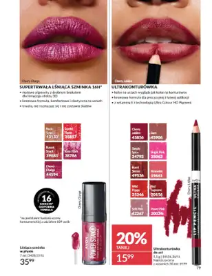 AVON - gazetka promocyjna Katalog Grudzień 2025 od wtorku 02.12 do wtorku 30.12 - strona 79