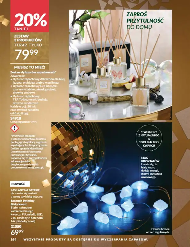 AVON - gazetka promocyjna Katalog Grudzień 2025 od wtorku 02.12 do wtorku 30.12 - strona 164