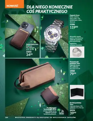 AVON - gazetka promocyjna Katalog Grudzień 2025 od wtorku 02.12 do wtorku 30.12 - strona 184
