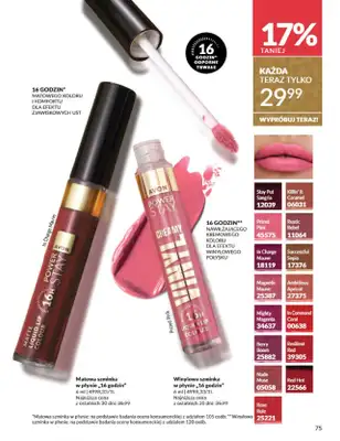 AVON - gazetka promocyjna Katalog Grudzień 2025 od wtorku 02.12 do wtorku 30.12 - strona 75