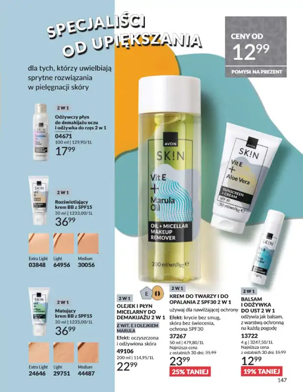 AVON - gazetka promocyjna Katalog Grudzień 2025 od wtorku 02.12 do wtorku 30.12 - strona 147