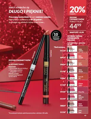 AVON - gazetka promocyjna Katalog Grudzień 2025 od wtorku 02.12 do wtorku 30.12 - strona 49