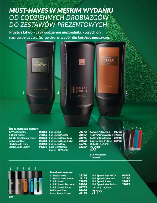 AVON - gazetka promocyjna Katalog Grudzień 2025 od wtorku 02.12 do wtorku 30.12 - strona 126