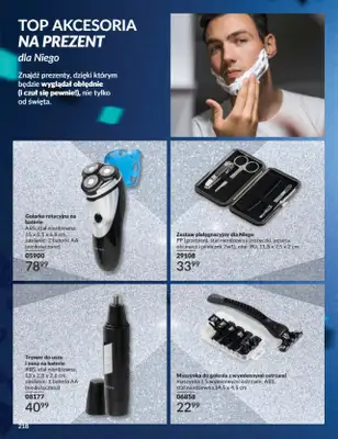 AVON - gazetka promocyjna Katalog Grudzień 2025 od wtorku 02.12 do wtorku 30.12 - strona 218