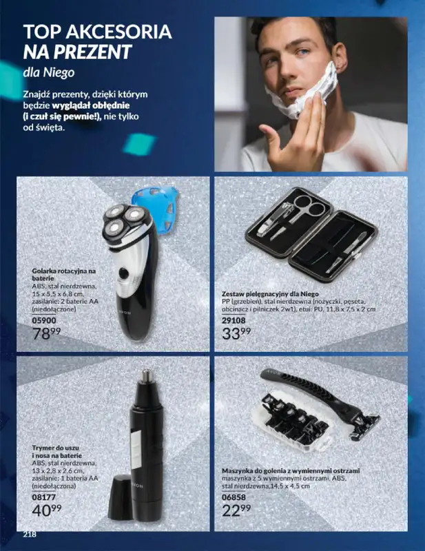 AVON - gazetka promocyjna Katalog Grudzień 2025 od wtorku 02.12 do wtorku 30.12 - strona 218