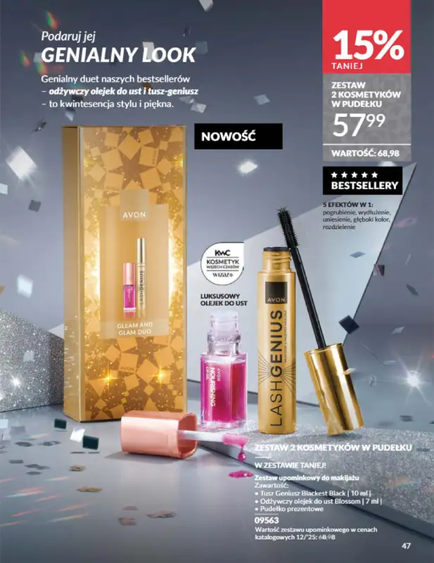 AVON - gazetka promocyjna Katalog Grudzień 2025 od wtorku 02.12 do wtorku 30.12 - strona 47