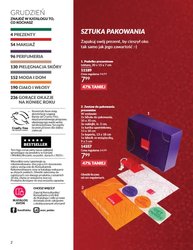 AVON - gazetka promocyjna Katalog Grudzień 2025 od wtorku 02.12 do wtorku 30.12 - strona 2