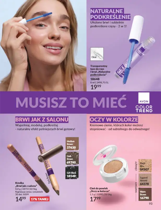 AVON - gazetka promocyjna Katalog Grudzień 2025 od wtorku 02.12 do wtorku 30.12 - strona 93