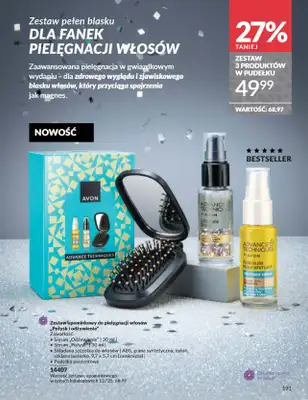 AVON - gazetka promocyjna Katalog Grudzień 2025 od wtorku 02.12 do wtorku 30.12 - strona 191