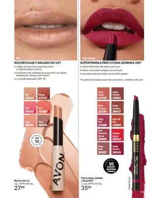 AVON - gazetka promocyjna Katalog Grudzień 2025 od wtorku 02.12 do wtorku 30.12 - strona 77