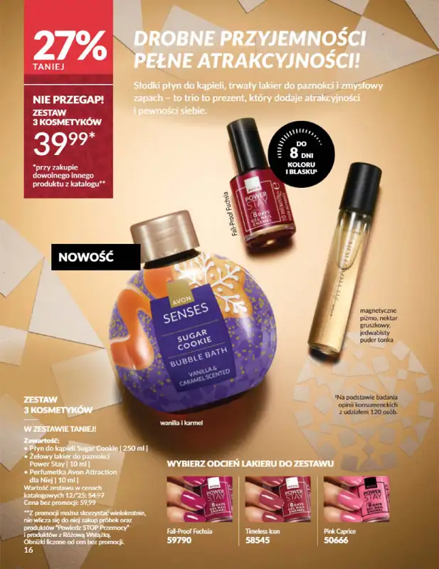AVON - gazetka promocyjna Katalog Grudzień 2025 od wtorku 02.12 do wtorku 30.12 - strona 16