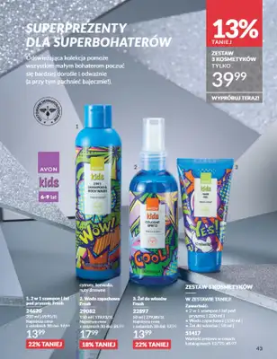 AVON - gazetka promocyjna Katalog Grudzień 2025 od wtorku 02.12 do wtorku 30.12 - strona 43