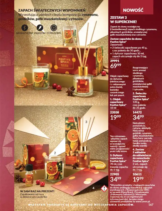 AVON - gazetka promocyjna Katalog Grudzień 2025 od wtorku 02.12 do wtorku 30.12 - strona 167