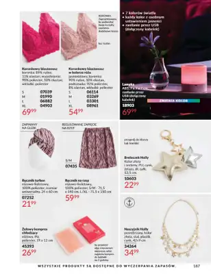 AVON - gazetka promocyjna Katalog Grudzień 2025 od wtorku 02.12 do wtorku 30.12 - strona 187