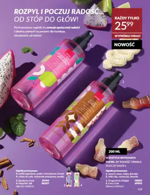 AVON - gazetka promocyjna Katalog Grudzień 2025 od wtorku 02.12 do wtorku 30.12 - strona 119