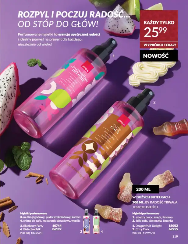 AVON - gazetka promocyjna Katalog Grudzień 2025 od wtorku 02.12 do wtorku 30.12 - strona 119